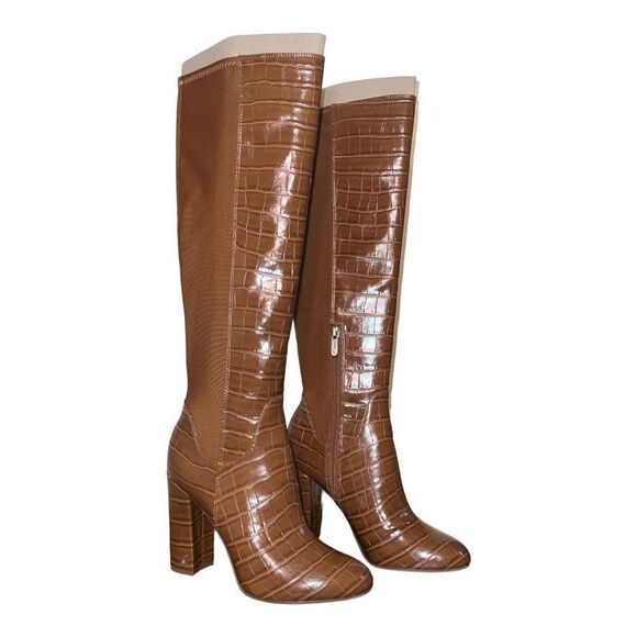 Circus by Sam Edelman Clarimont Women's Boots Mocha Croc PT Size 7 M - Picture 4 of 7